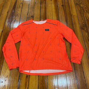 GORE WEAR Contest Long Sleeve Tee Orange Men's Size XL